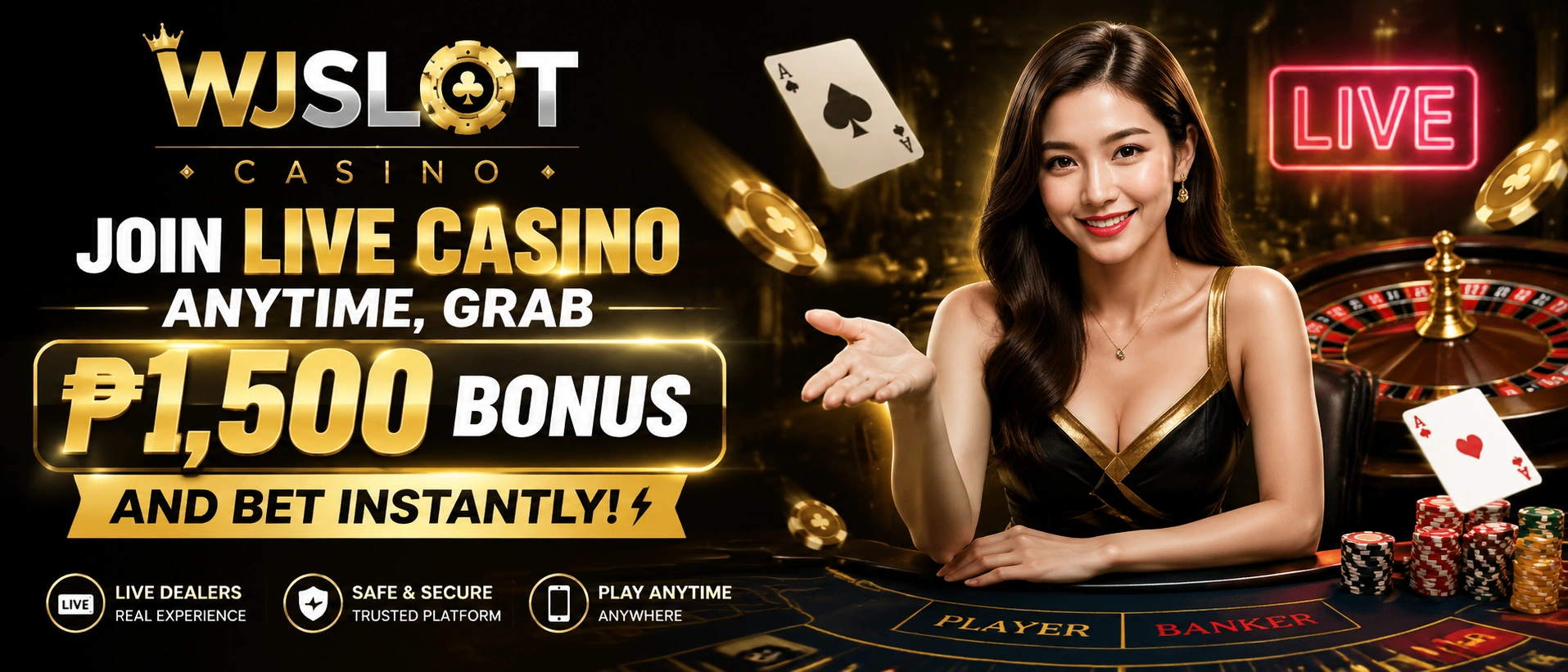 Live casino Philippines mobile table view