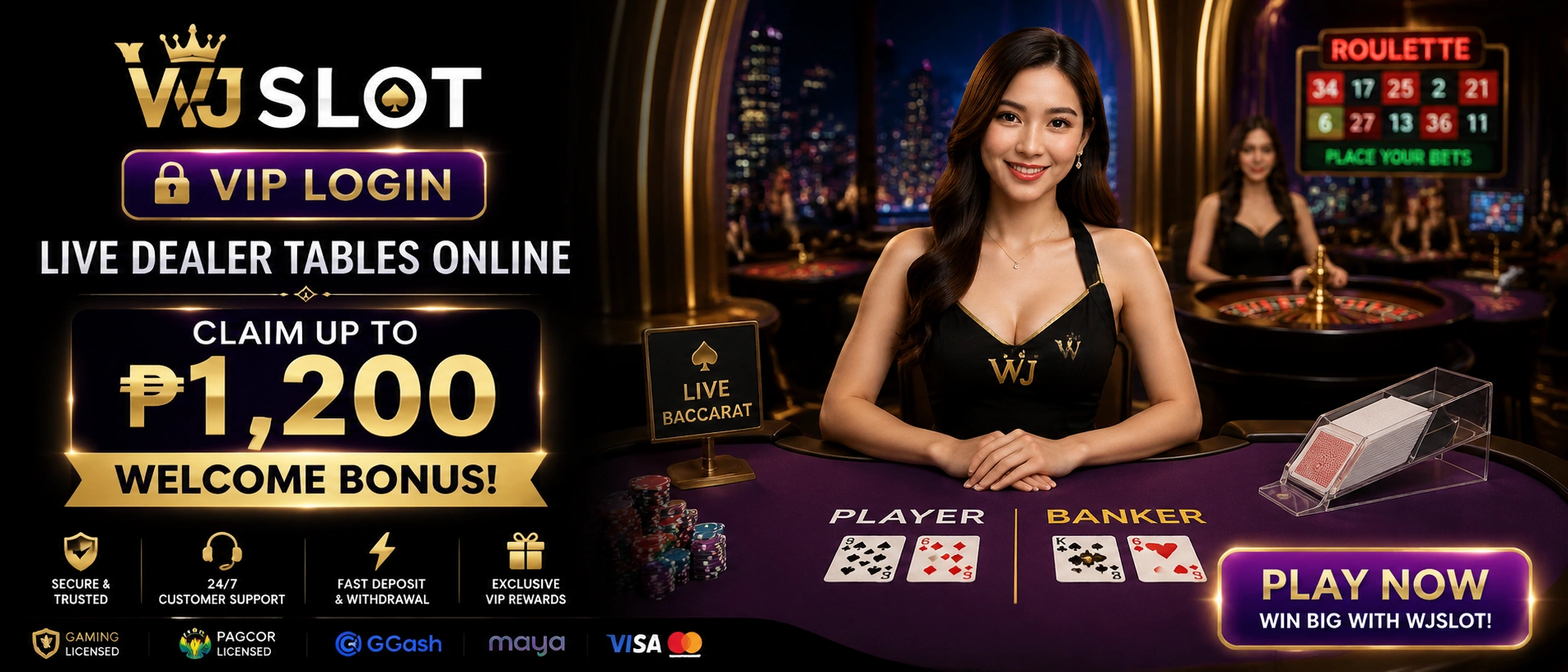 Live casino dealer room on mobile